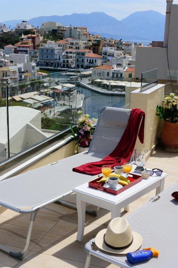 Luxury Lake View Center House Agios Nikolaos Extérieur photo